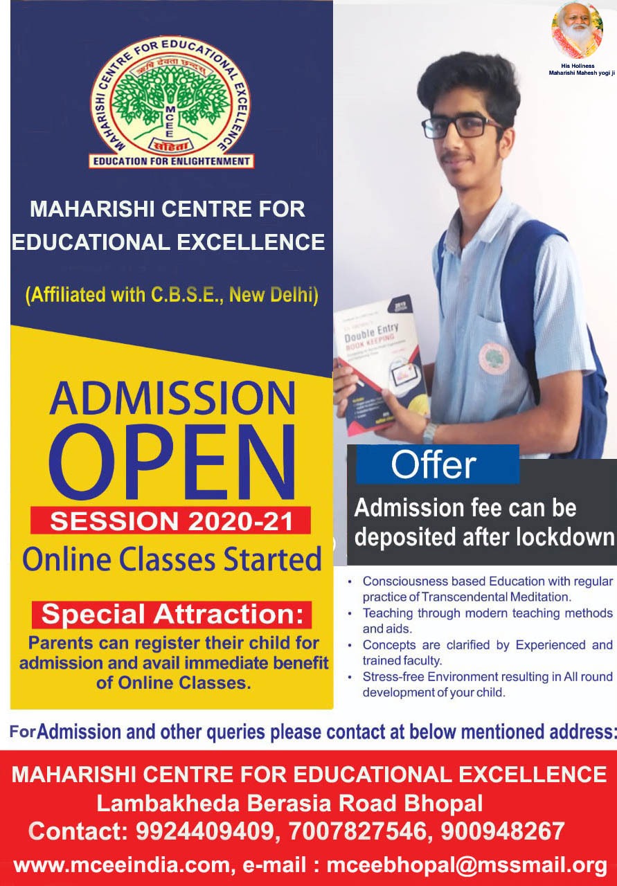 Admission Open 20242025 MCEE School CBSE School in Bhopal