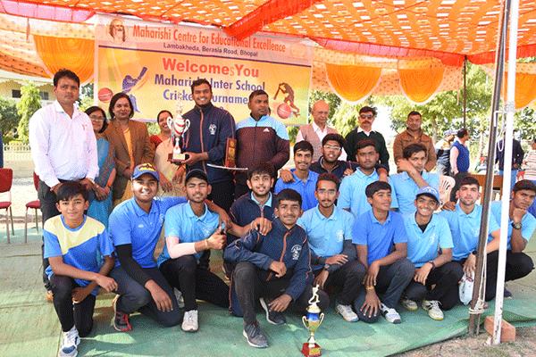 Maharishi Mahesh Yogi Inter school Cricket Tournament.