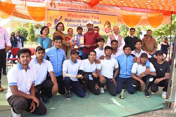 Maharishi Mahesh Yogi Inter school Cricket Tournament.